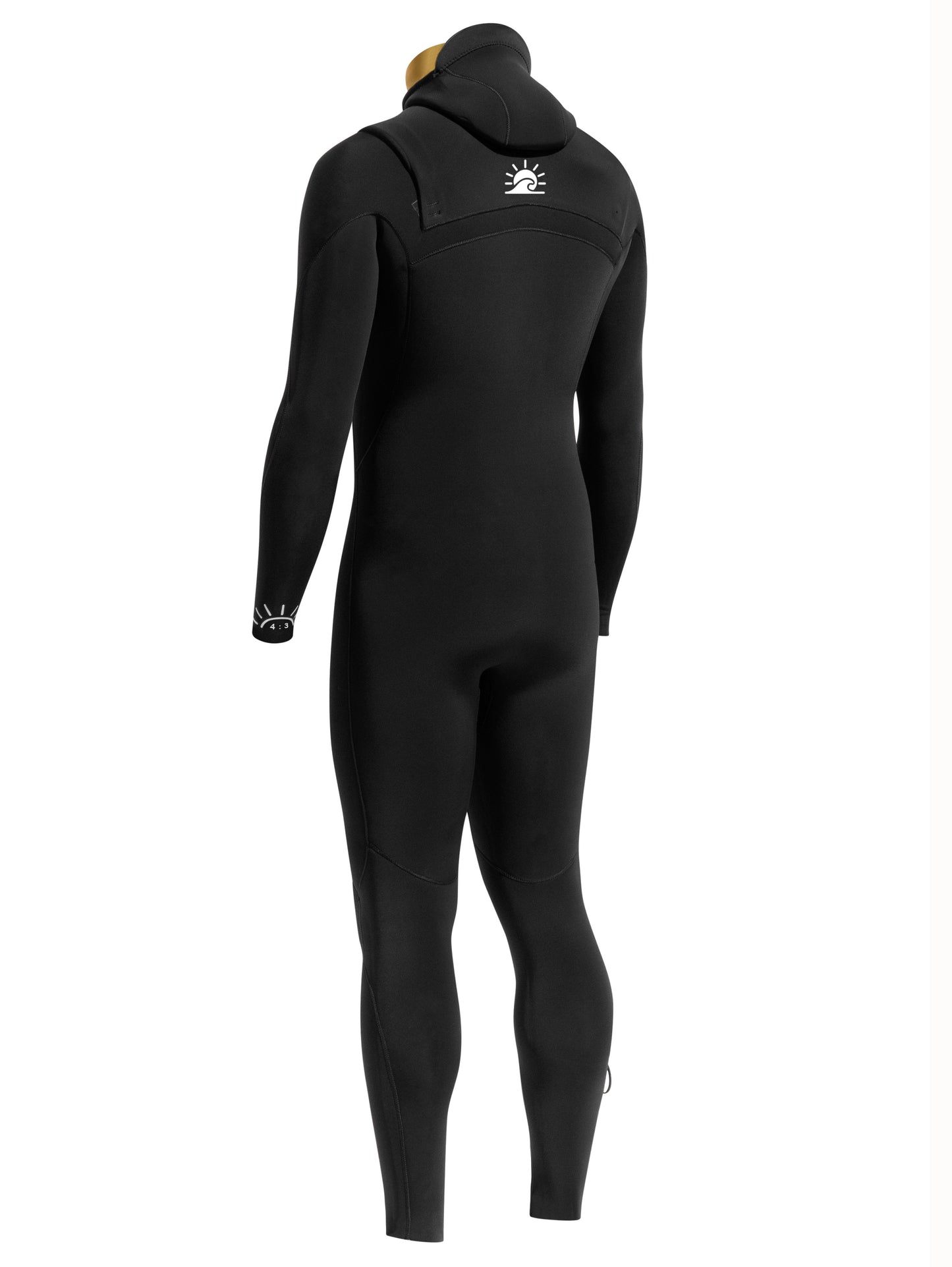 3-3mm Hooded Chest Zip Yamamoto Ultra Stretch Mens Wetsuit