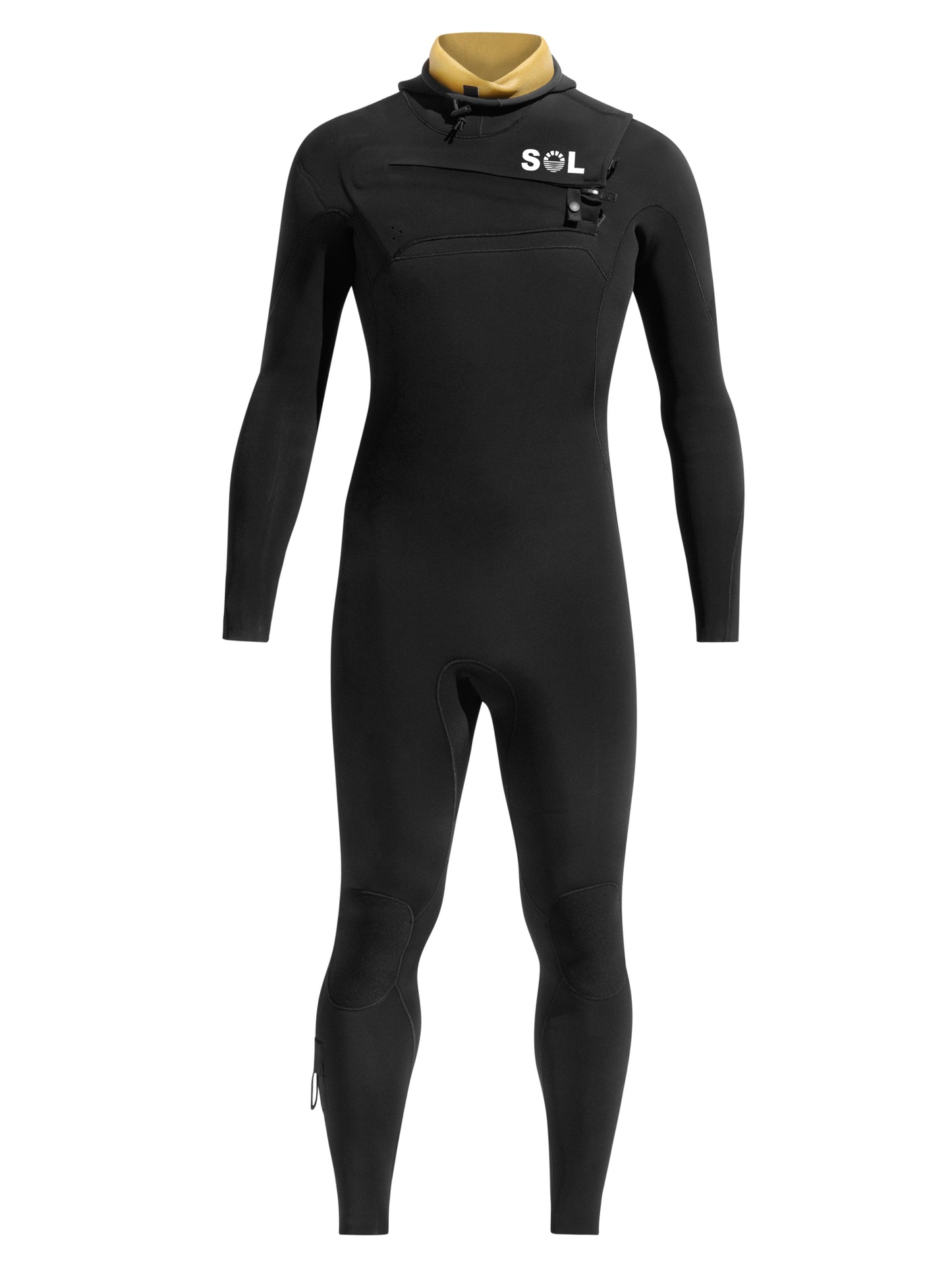 3-3mm Hooded Chest Zip Yamamoto Ultra Stretch Mens Wetsuit