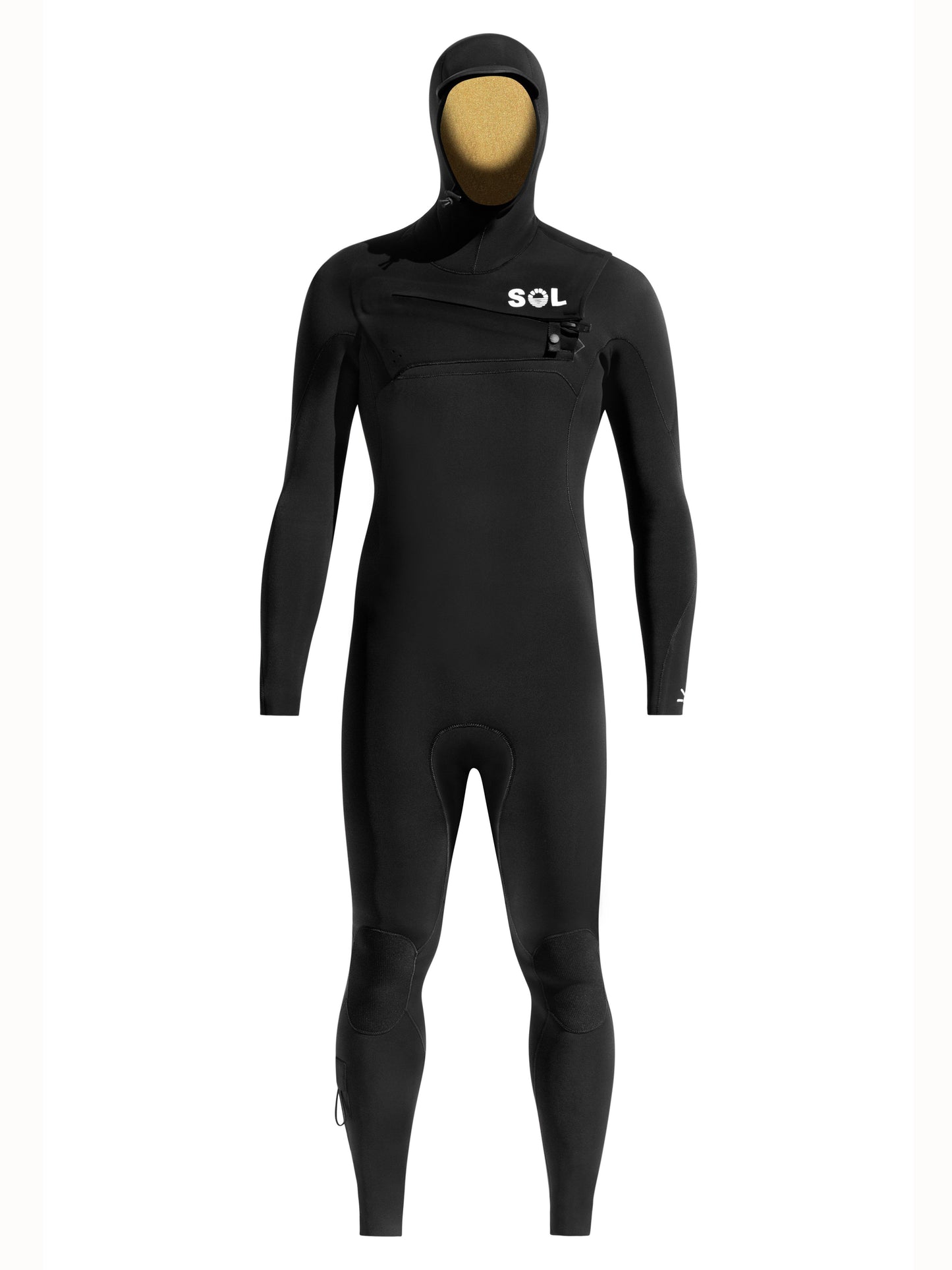 3-3mm Hooded Chest Zip Yamamoto Ultra Stretch Mens Wetsuit