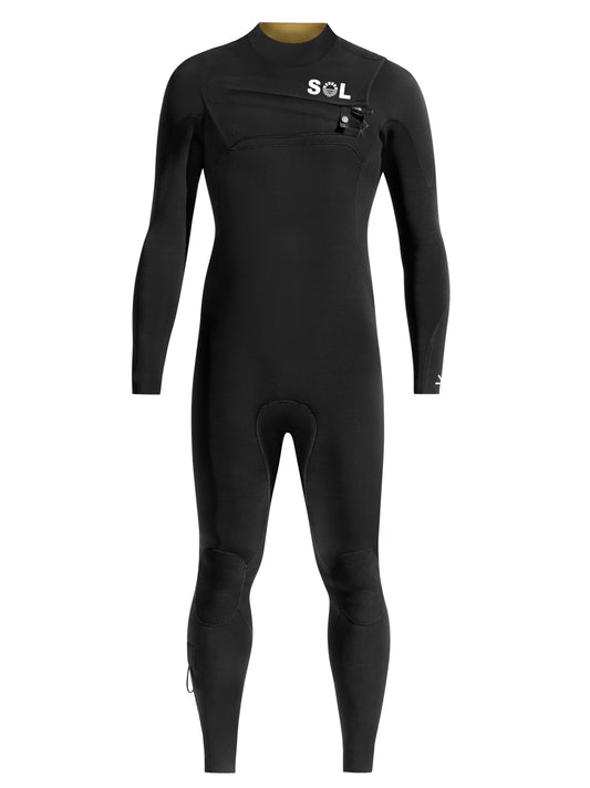 3-2mm Chest Zip Yamamoto Ultra Stretch Mens Wetsuit